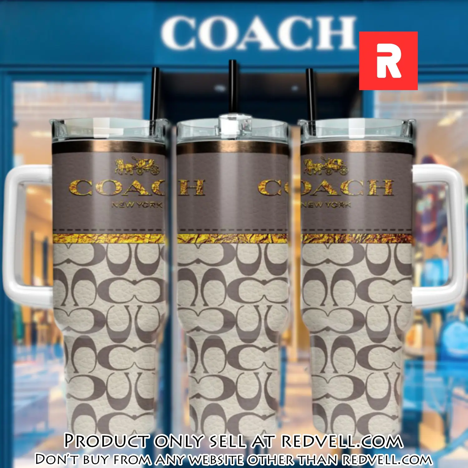 Coach logo stanley tumbler design 40oz logo stanley tumbler ktb1087 rv5404610